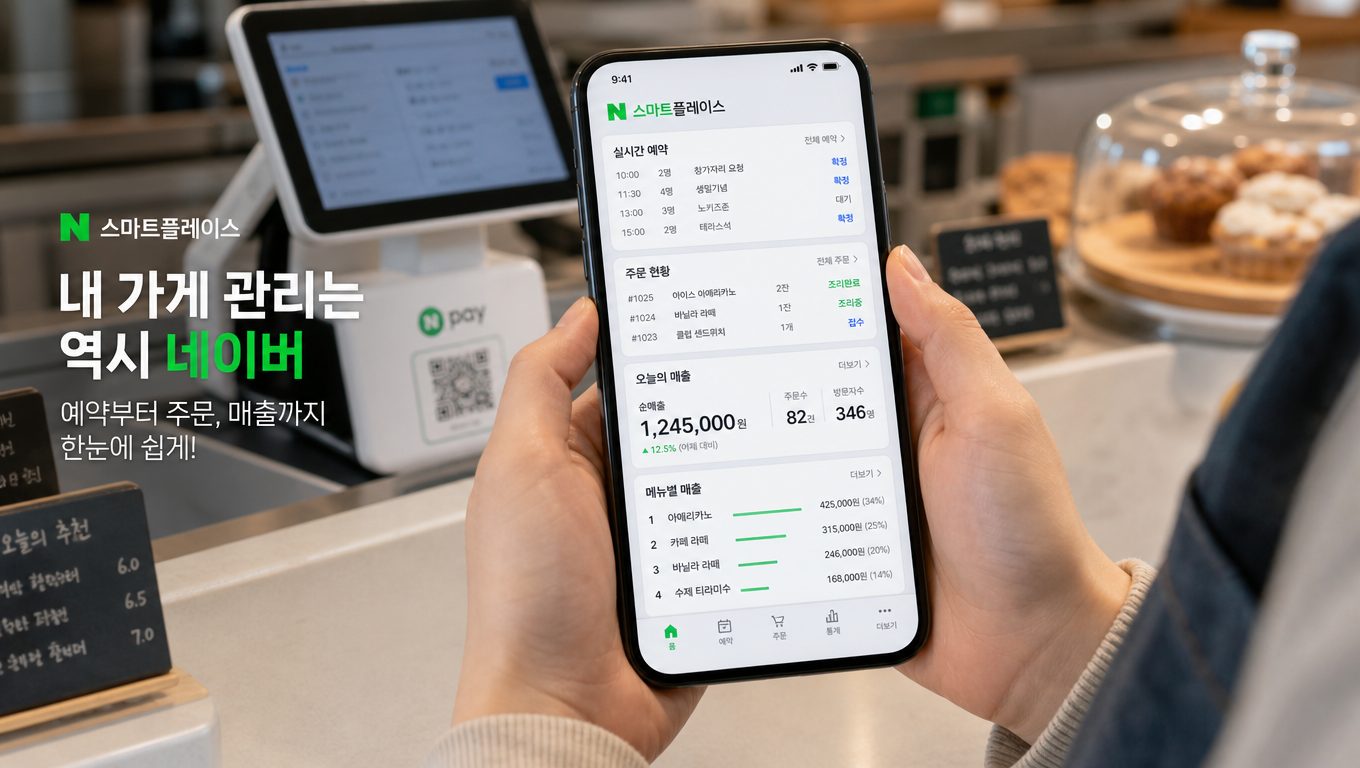 네이버 플레이스 POS 연동 데이터와 예약 관리